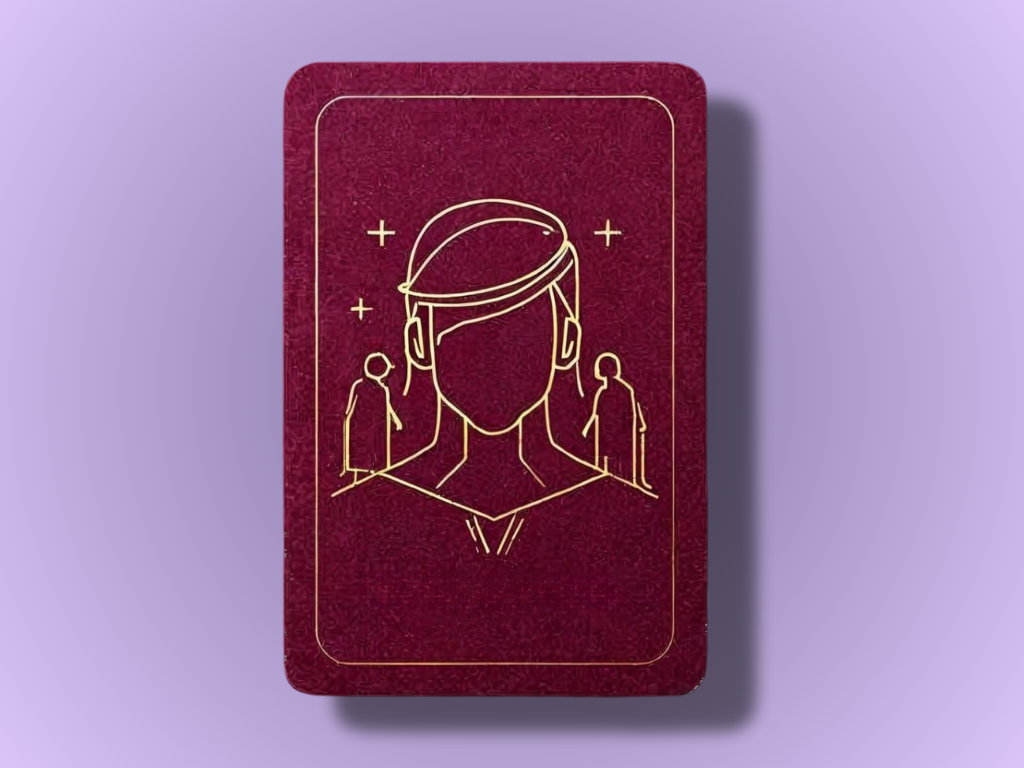 The Nine of Pentacles tarot card, symbolizing abundance, independence, and luxury.