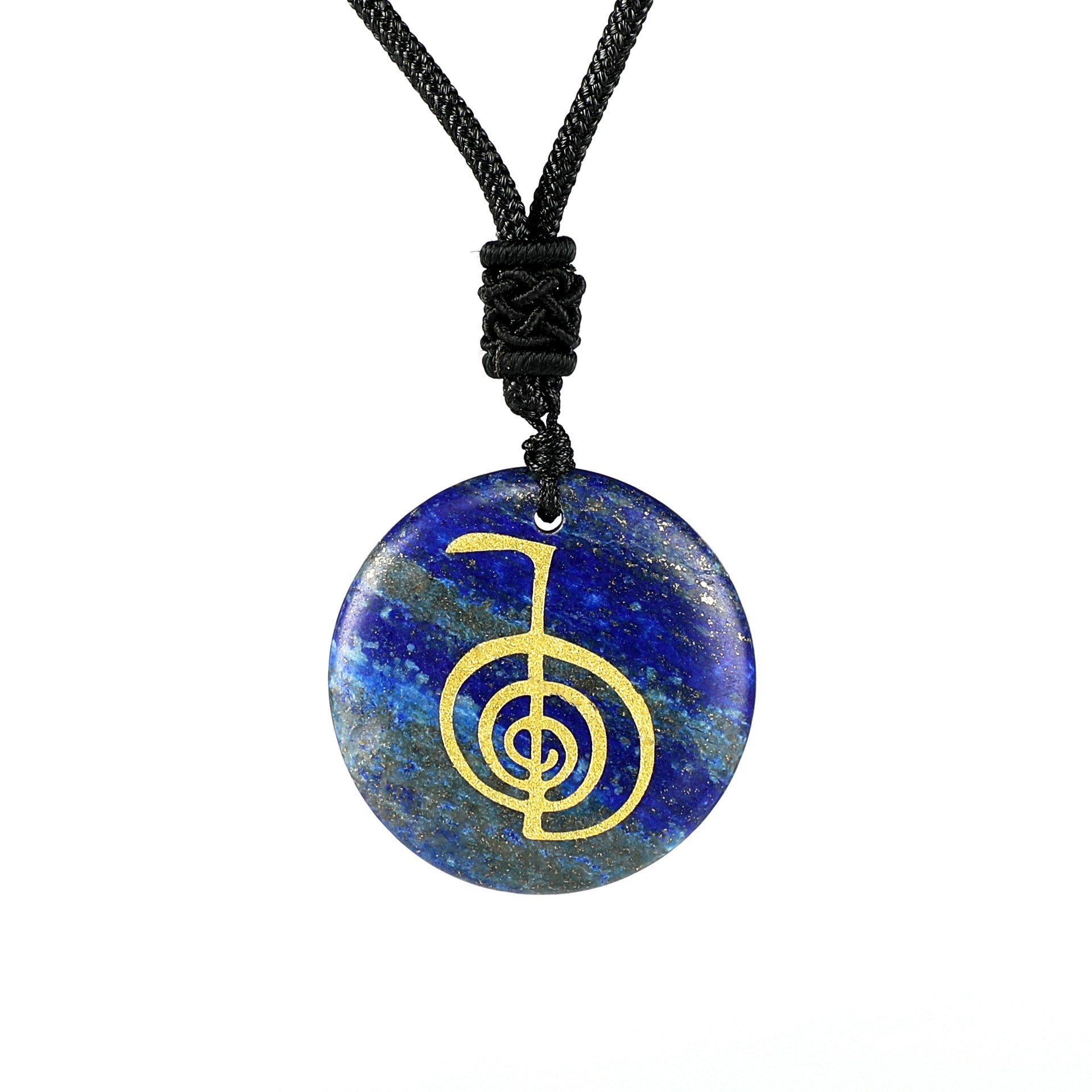 Natural Crystal Agate Spiral Pendant Necklace - Carved Aura Stone Jewelry