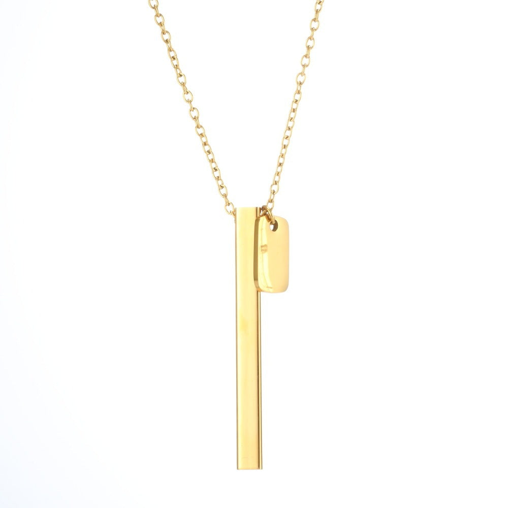 Breathing Whistle Necklace - Square Tube Yoga Meditation Mindfulness Tool