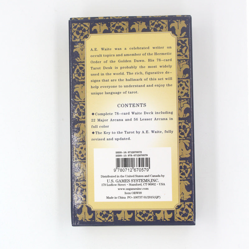 Original Rider Waite Tarot Deck - Classic 78-Card Tarot Pack