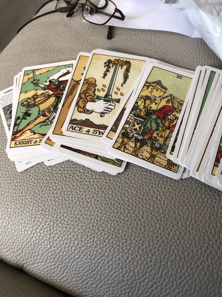 Original Rider Waite Tarot Deck - Classic 78-Card Tarot Pack