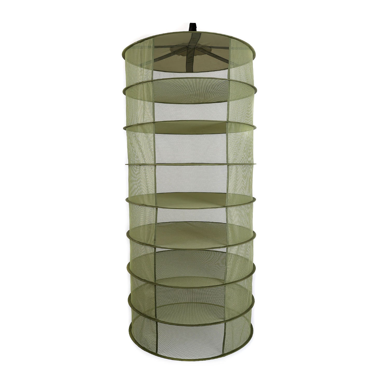 8-Layer Herb Drying Rack - Hanging Mesh Net for Tea & Medicinal Plants