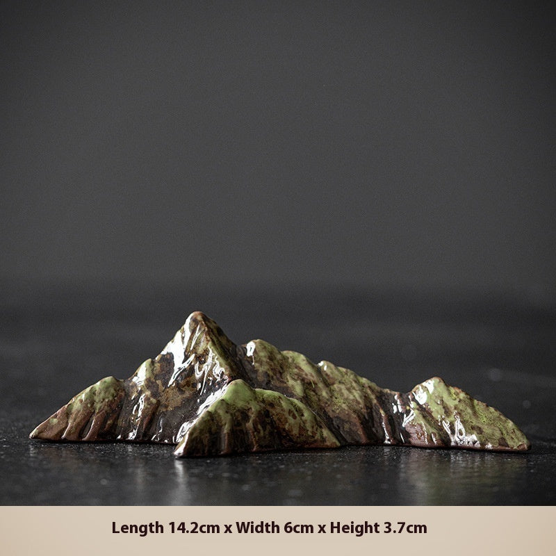 Round Zen Sand Garden - Chinese Dry Landscape Meditation Décor