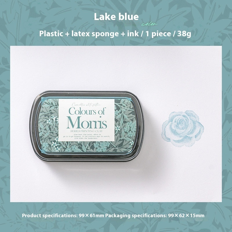 Morris Color Series Stamp Pad - Decorative Ink Pad for Journal & Scrapbooking