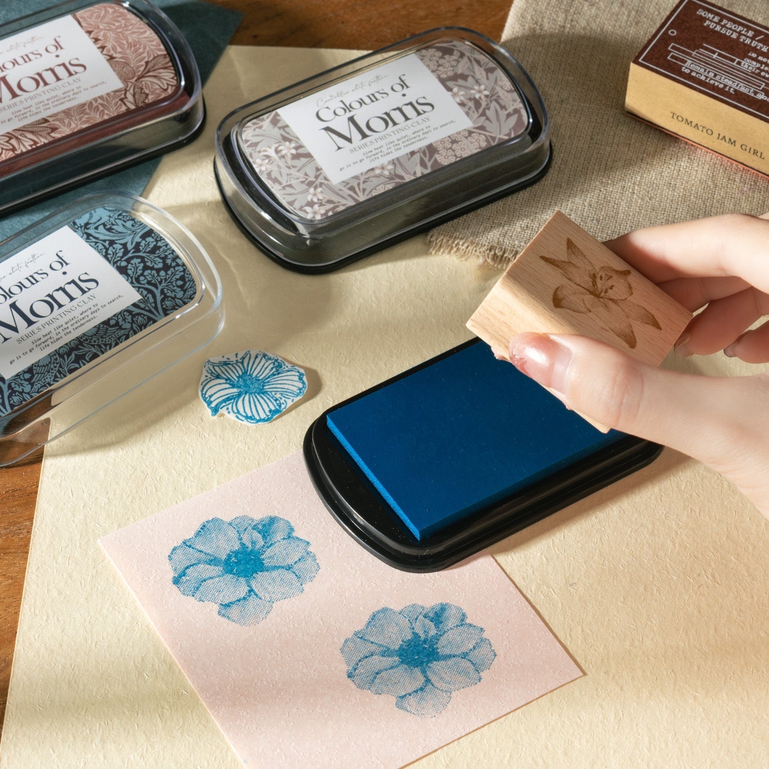 Morris Color Series Stamp Pad - Decorative Ink Pad for Journal & Scrapbooking