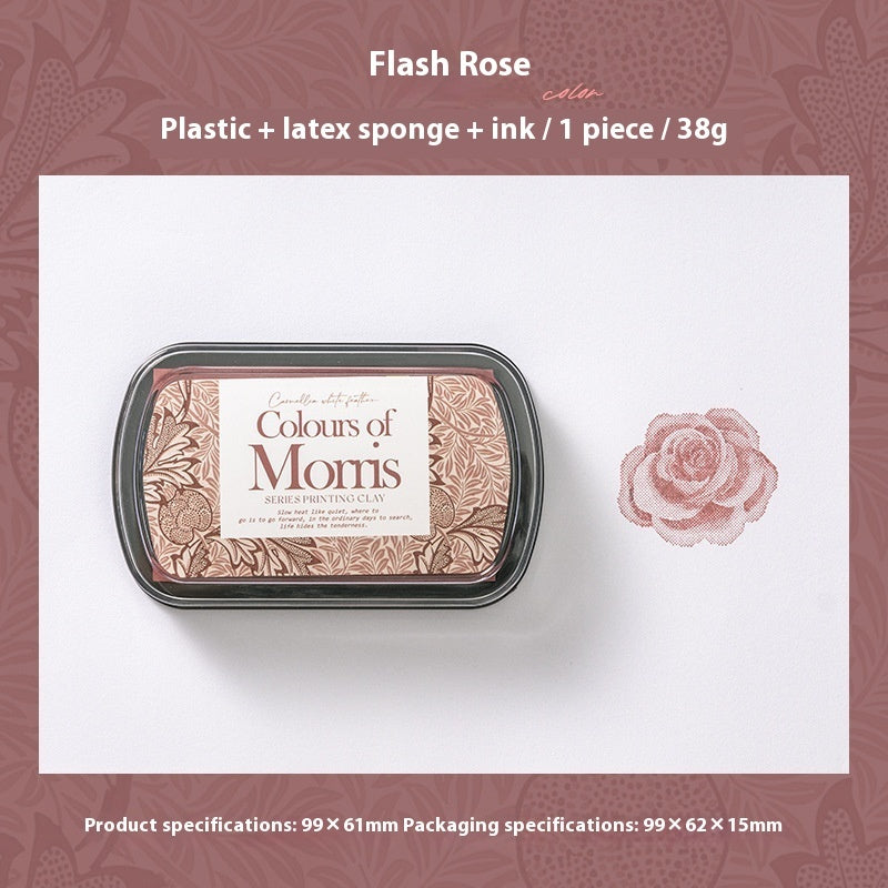 Morris Color Series Stamp Pad - Decorative Ink Pad for Journal & Scrapbooking