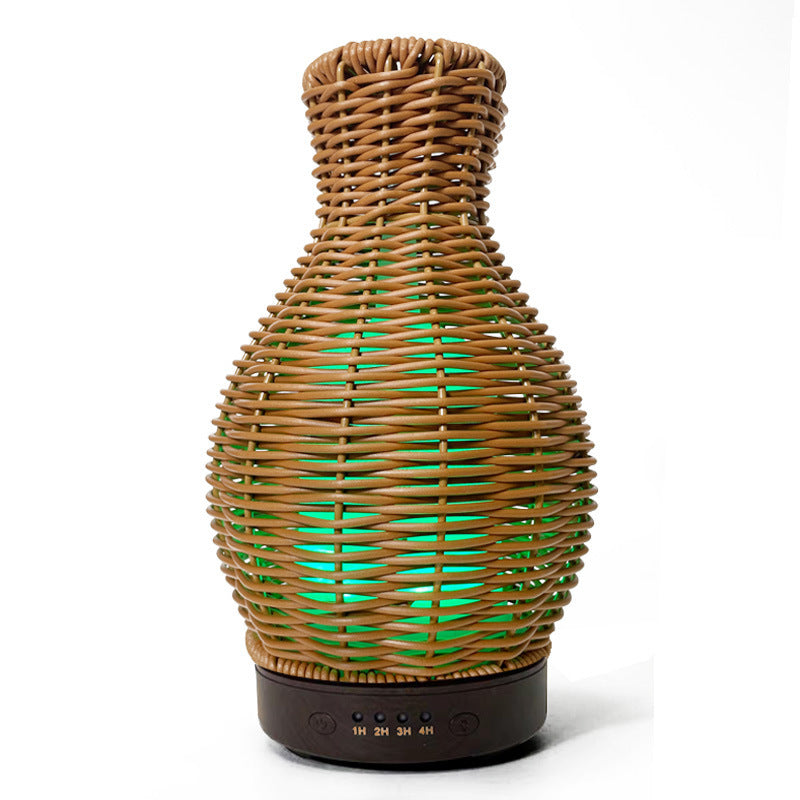 Rattan Aromatherapy Diffuser - Woven Cane Essential Oil Diffuser