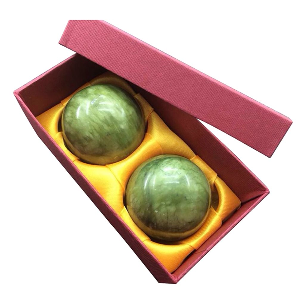 Jade Baoding Balls - Chinese Health Massage Balls 50mm