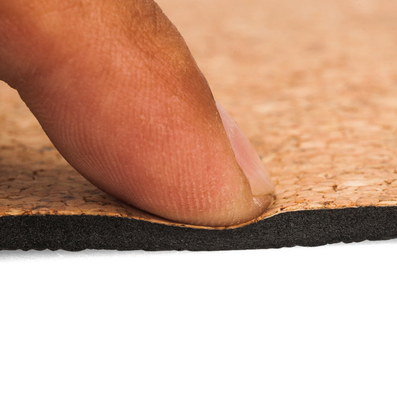 Natural Cork Yoga Mat - Eco-Friendly Non-Slip Exercise Mat 183x68cm