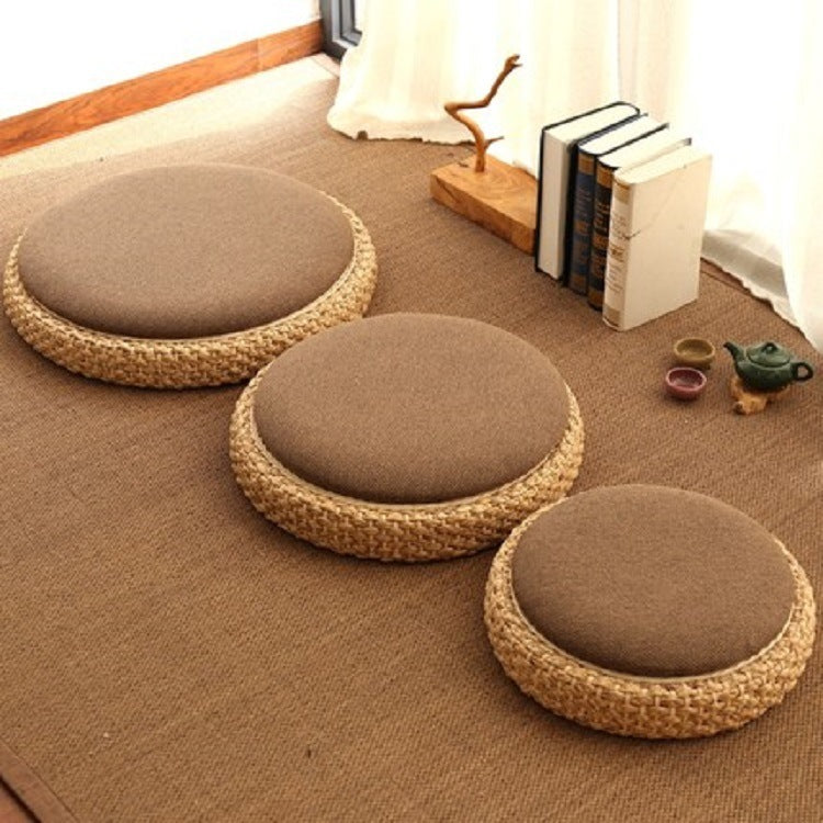 Meditation Floor Cushion - Japanese Tatami Style Zafu Pillow
