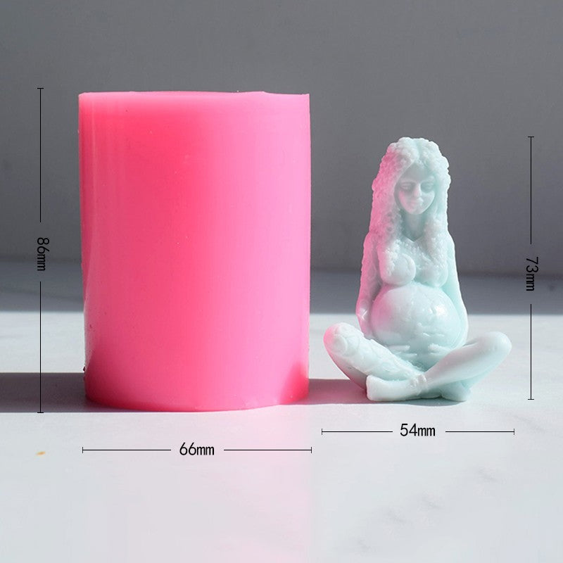 ✨ Aromatherapy Candle Silicone Mold - Premium DIY Candle Making Kit 🕯️