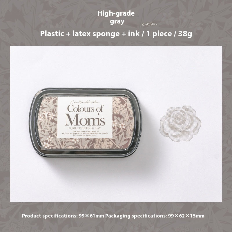 Morris Color Series Stamp Pad - Decorative Ink Pad for Journal & Scrapbooking