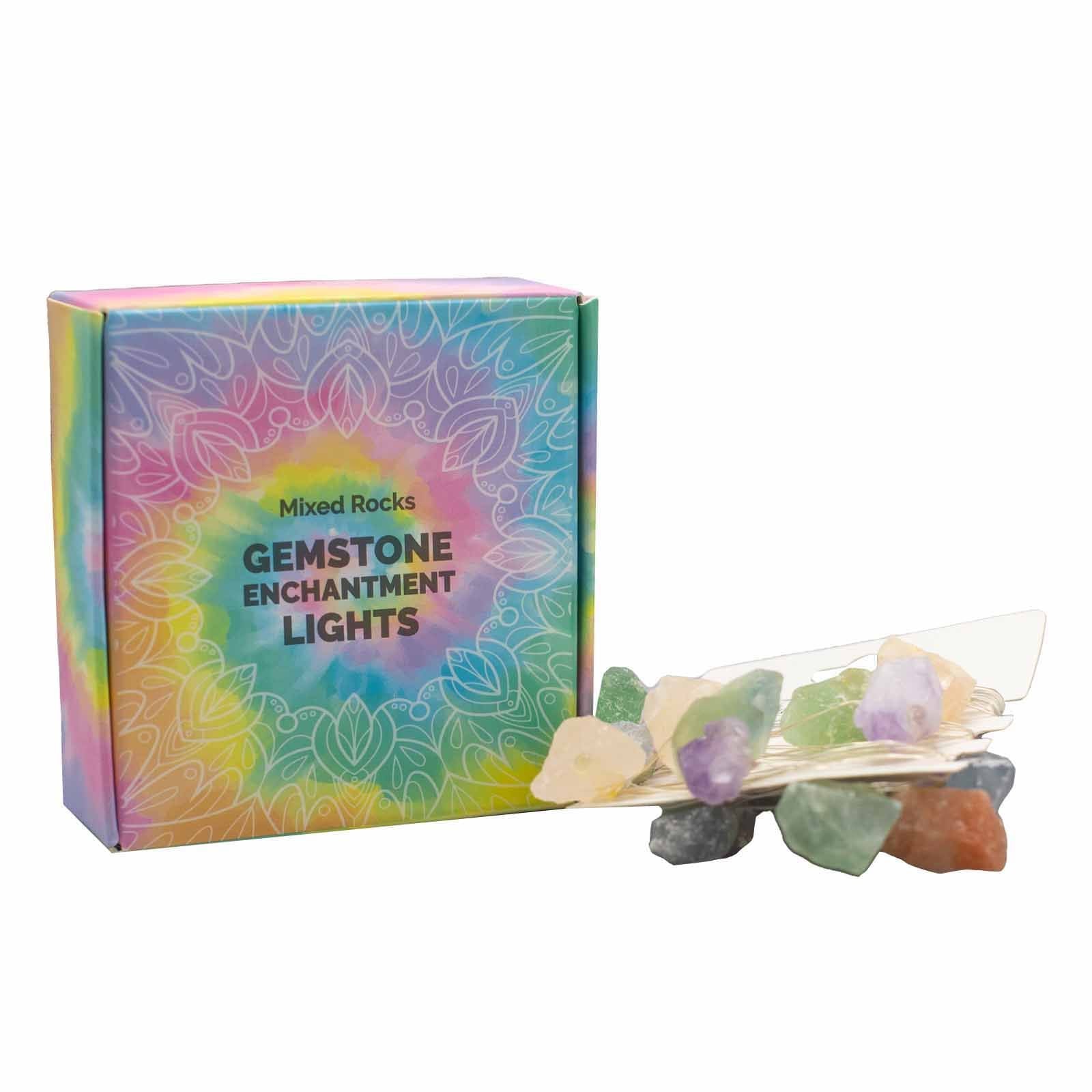 Mixed Gemstone Fairy Lights - Crystal LED String Lights