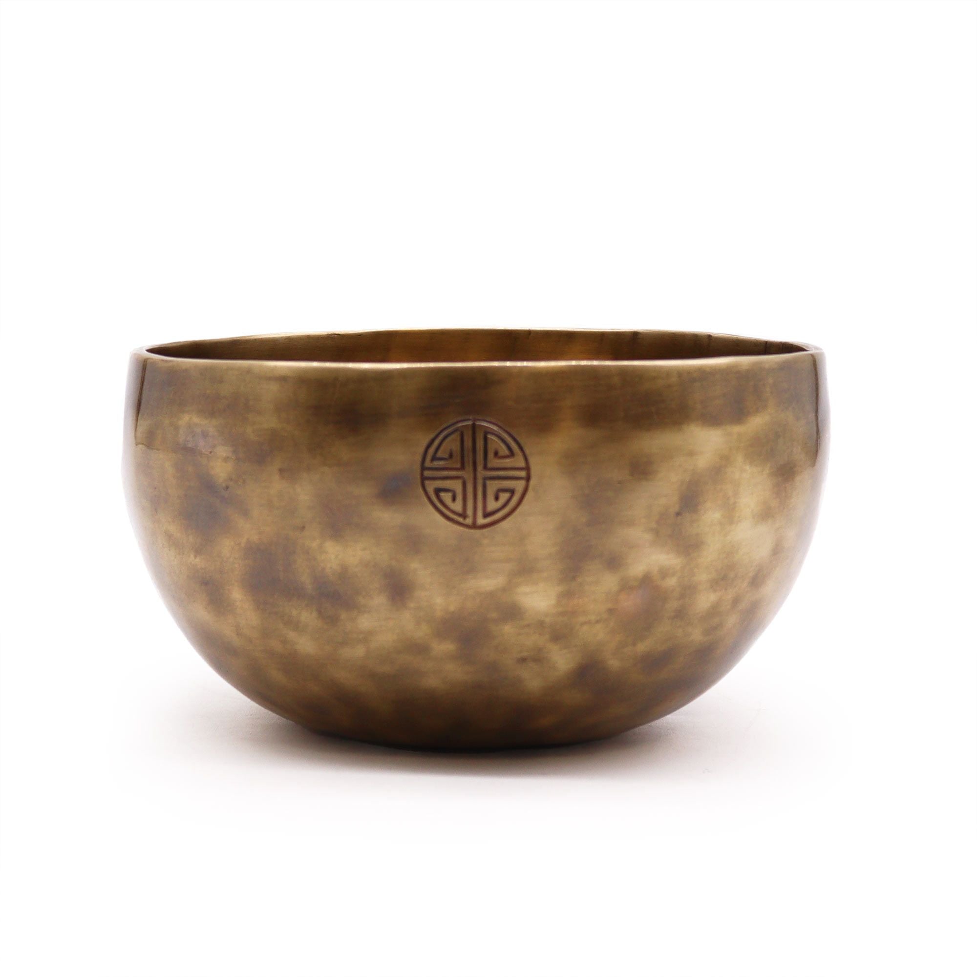 Large Nepalese Moon Bowl - Tibetan Singing Bowl 850g 17cm