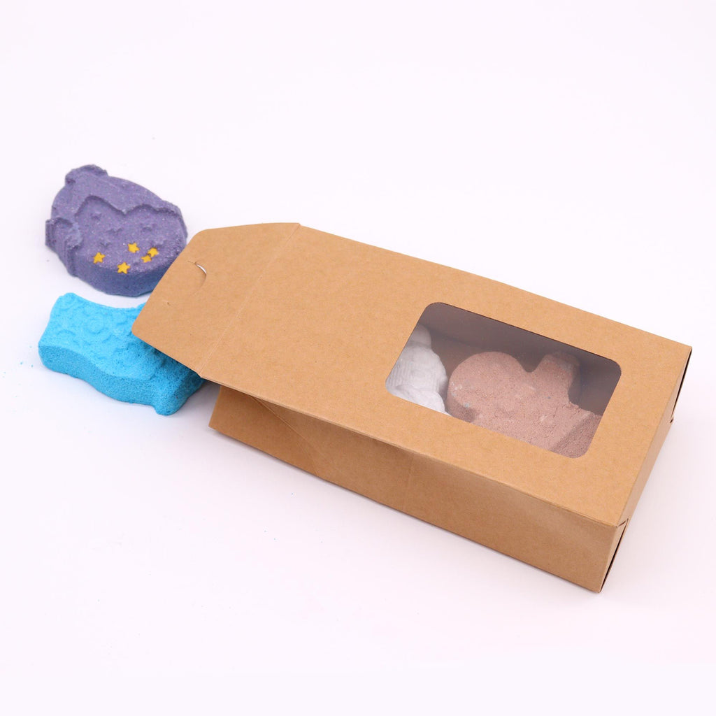 🎄 Christmas Fun Bath Bomb Gift Pack - 6 Festive Holiday Bath Bombs 🎅