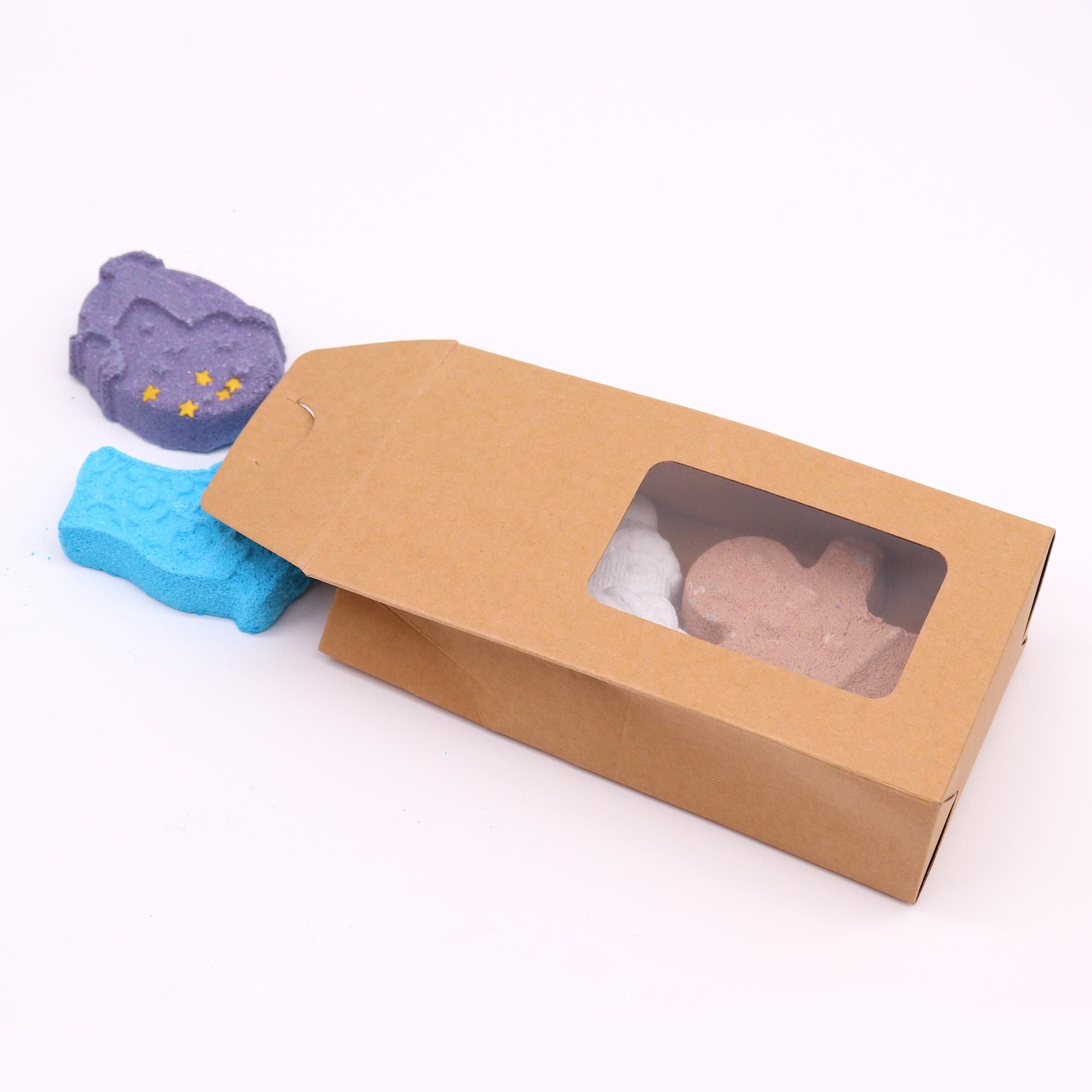 🎄 Christmas Fun Bath Bomb Gift Pack - 6 Festive Holiday Bath Bombs 🎅