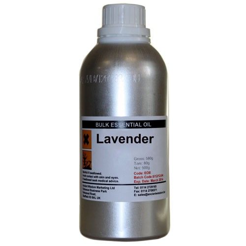 Lavender Essential Oil 500g - Bulk Pure Therapeutic Grade Oil