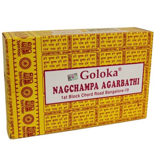 🌸 Goloka Nag Champa Incense Sticks 16g - Original Pack Fragrance ✨