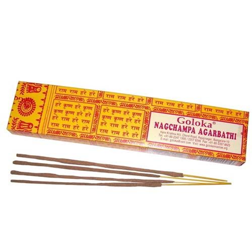 🌸 Goloka Nag Champa Incense Sticks 16g - Original Pack Fragrance ✨