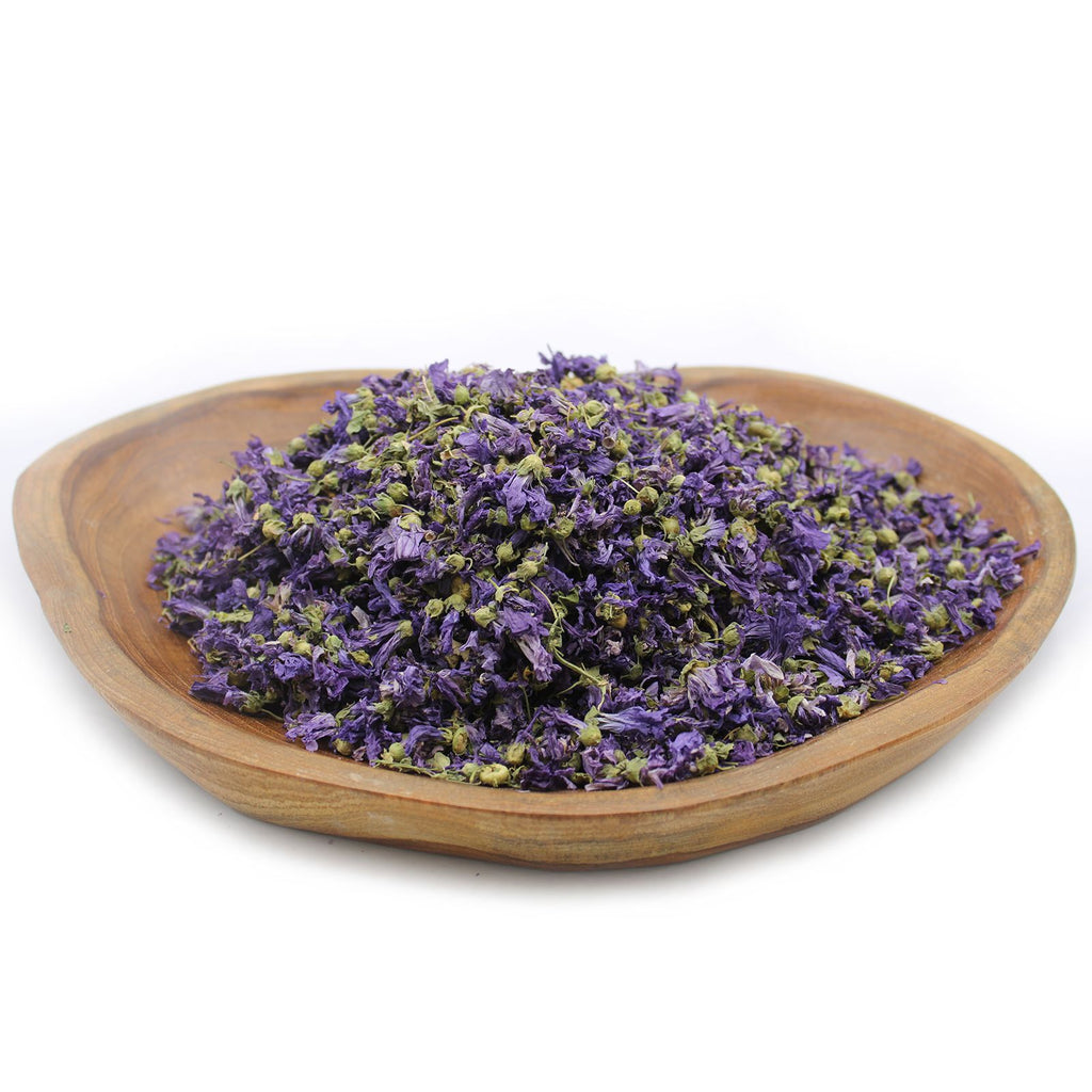 Blue Mallow Flowers Whole - Dried Herbal Tea 500g