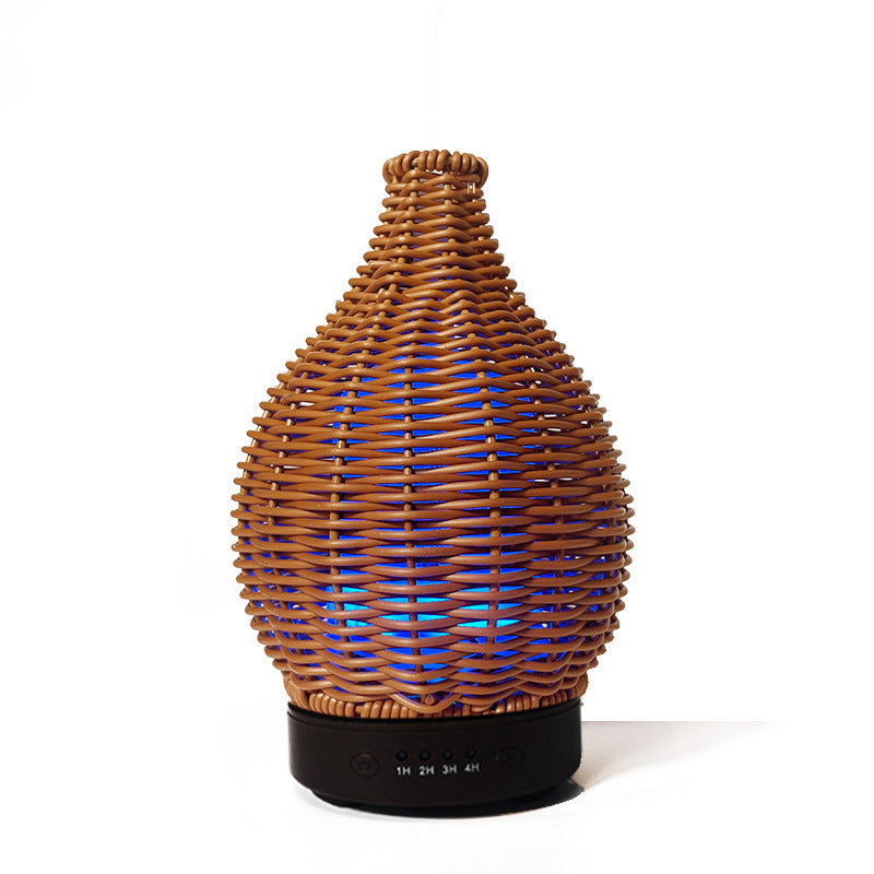 Rattan Aromatherapy Diffuser - Woven Cane Essential Oil Diffuser