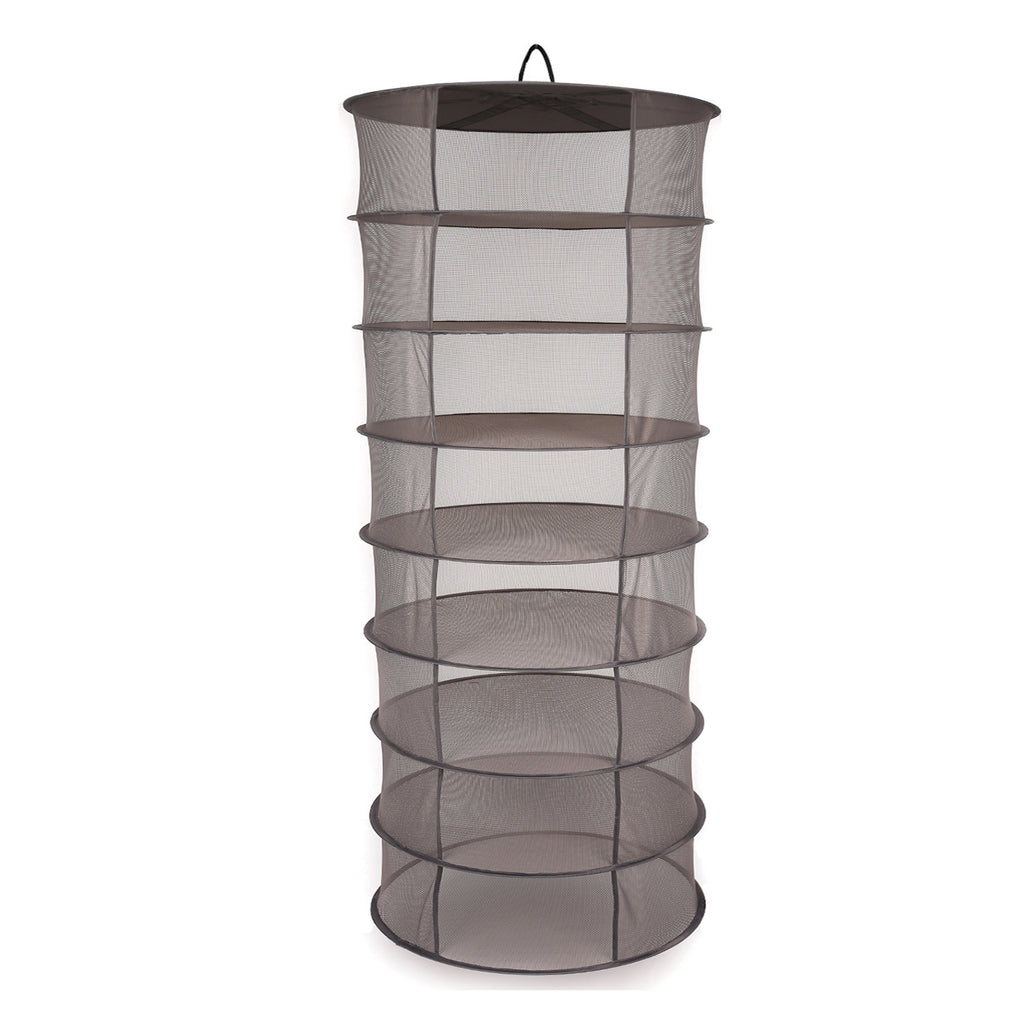 8-Layer Herb Drying Rack - Hanging Mesh Net for Tea & Medicinal Plants
