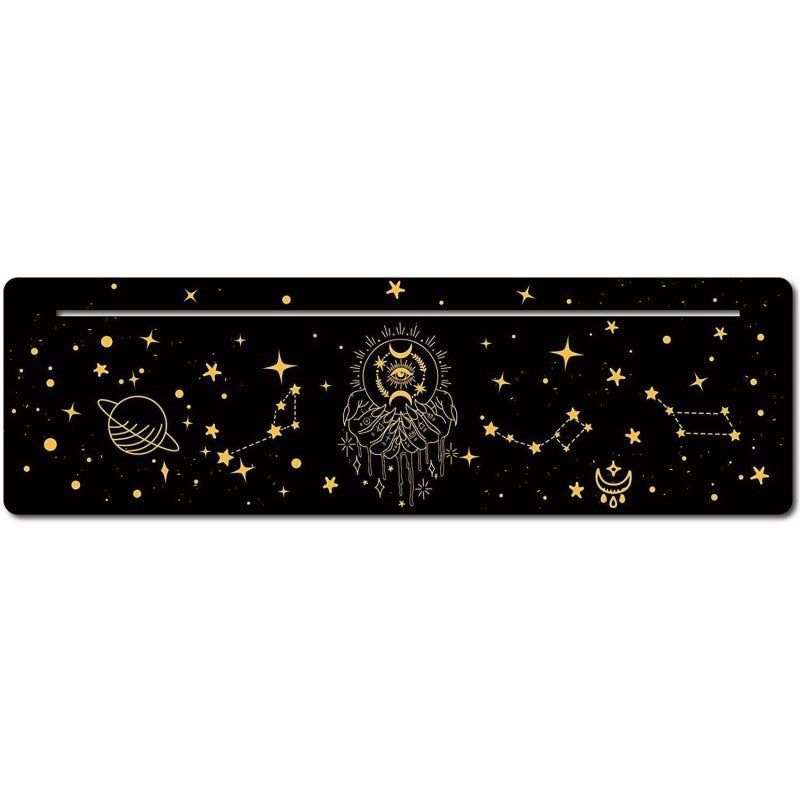 Crescent Moon Wooden Tarot Card Stand - Display Holder & Bracket