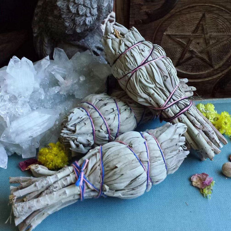 Cedar Smudge Stick - Natural Space Clearing Aromatherapy Bundle