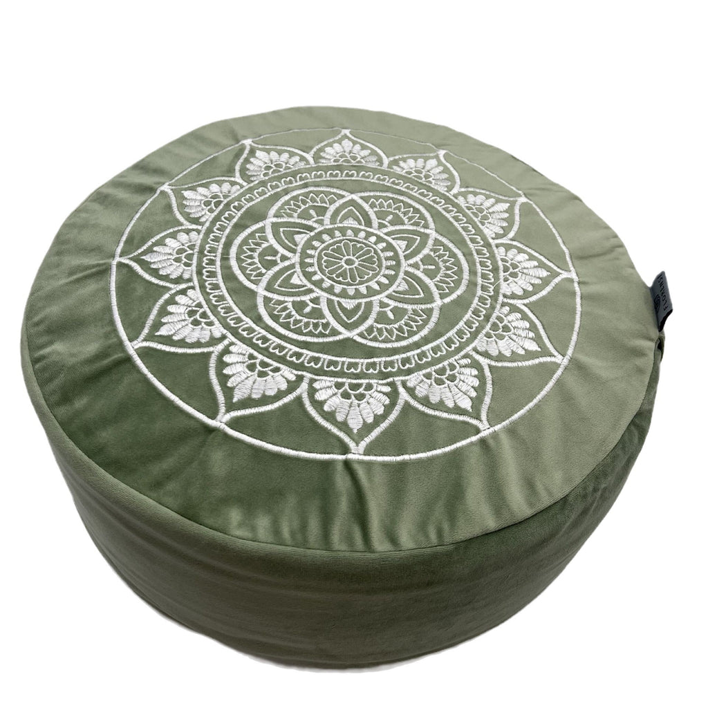 Buckwheat Hull Meditation Cushion - Zen Yoga Zafu Pillow