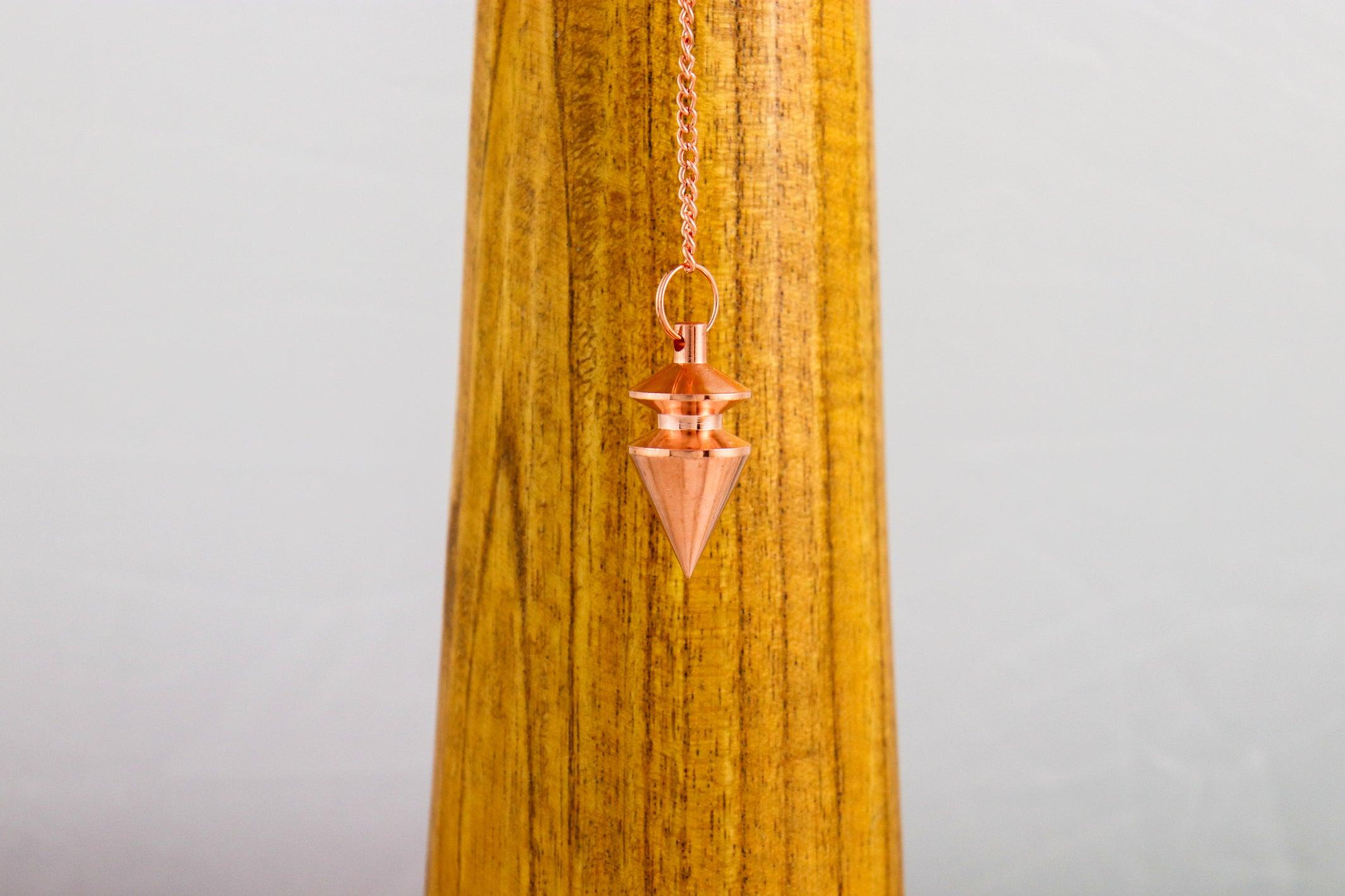 Triangle pendulum - Copper-plated brass-1
